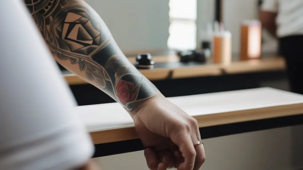 Dlaczego higiena tatuażu jest kluczowa po treningu?